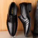 2022 summer new leather shoes men's business dress shoes hollow out single shoes fashion casual shoes wholesale one