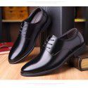 P692021 autumn four seasons new men's business men's leather shoes leisure fashion trend wholesale men's low top shoes