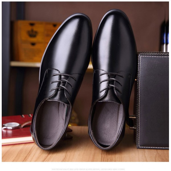 P692021 autumn four seasons new men's business men's leather shoes leisure fashion trend wholesale men's low top shoes