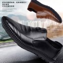 2022 spring new fashion shoes, fashion casual shoes, low top soft sole, one foot pedal cover, casual small leather shoes, men's shoes