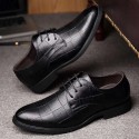 Leather shoes 2022 spring new men's Korean version British business dress leather shoes casual shoes work shoes