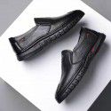 Spring 2022 new men's casual shoes with soft leather, soft sole and breathable shoes cross-border wholesale men's leather shoes