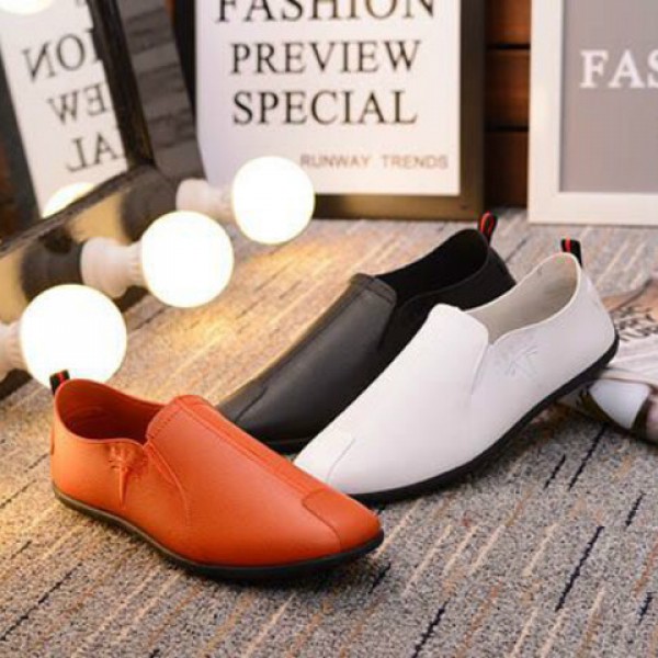Doudou shoes autumn 2020 new one foot men's casual shoes Korean lazy fashion shoes men's shoes