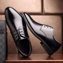 Cross border large size business leather shoes men's formal dress youth leisure Korean fashion British men's shoes manufacturer