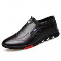 Spring new men's leather shoes, sports and leisure shoes, versatile, breathable and non slip business men's shoes, one hair substitute