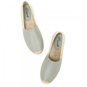 Versatile Le Fu Grass Weaving Fisherman's Shoes Women's Sheepskin Color blocked Lazy Flat footed Single Shoes