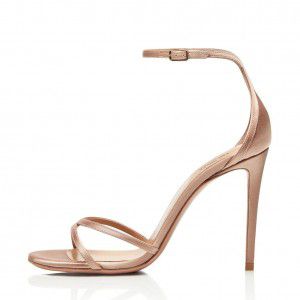 Colorful Ding Super High Heel Sandals Satin Banquet