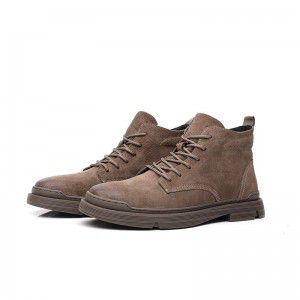 Men's Martin boots, men's genuine leather boots, casual trend high top workwear shoes, single boots, men's shoes