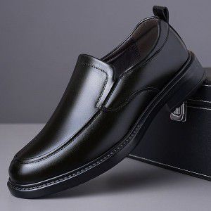 Men's business formal leather shoes, lazy shoes, casual men's shoes