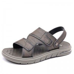Beach shoes, men's soft soled casual sandals, suitable for both outdoor wear and dad's sandals
