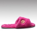 latest style open toe faux fur home indoor winter women slippers